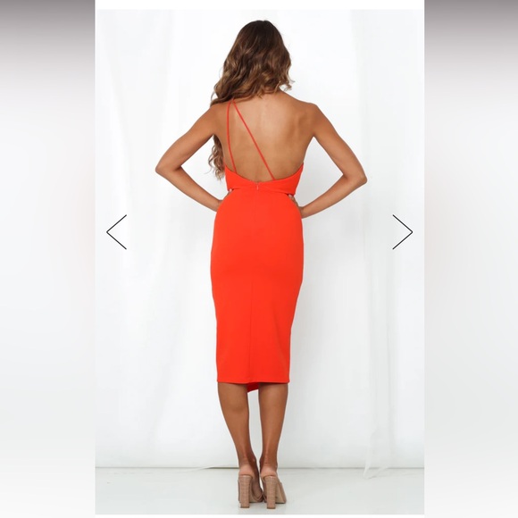 Hello Molly - Enter Stage Left - Orange/Red - XL/US 10/AU 14 - Picture 2 of 5